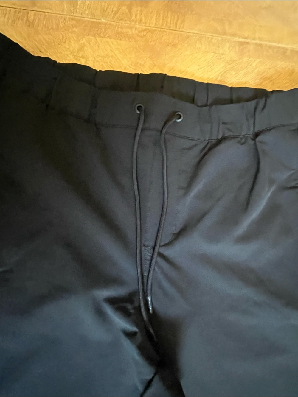 π€ Old Navy Black Slim Jogger Menβs L | Zip Pocket | Ribbed Cuff | Clean - Picture 3 of 11